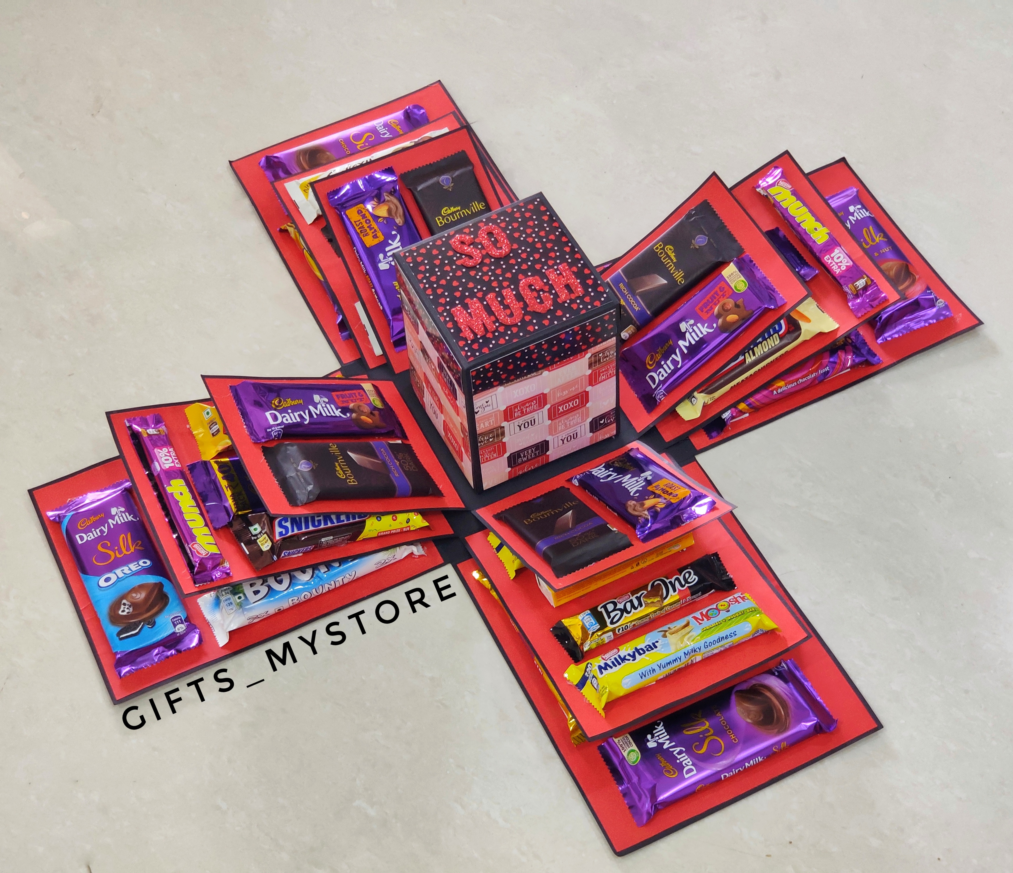 4 LAYER MIX CHOCOLATES OVERLOAD BIGGEST CEB_OPTIONS_RED THEME